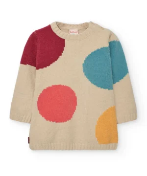 Vestido Malha Menina Boboli