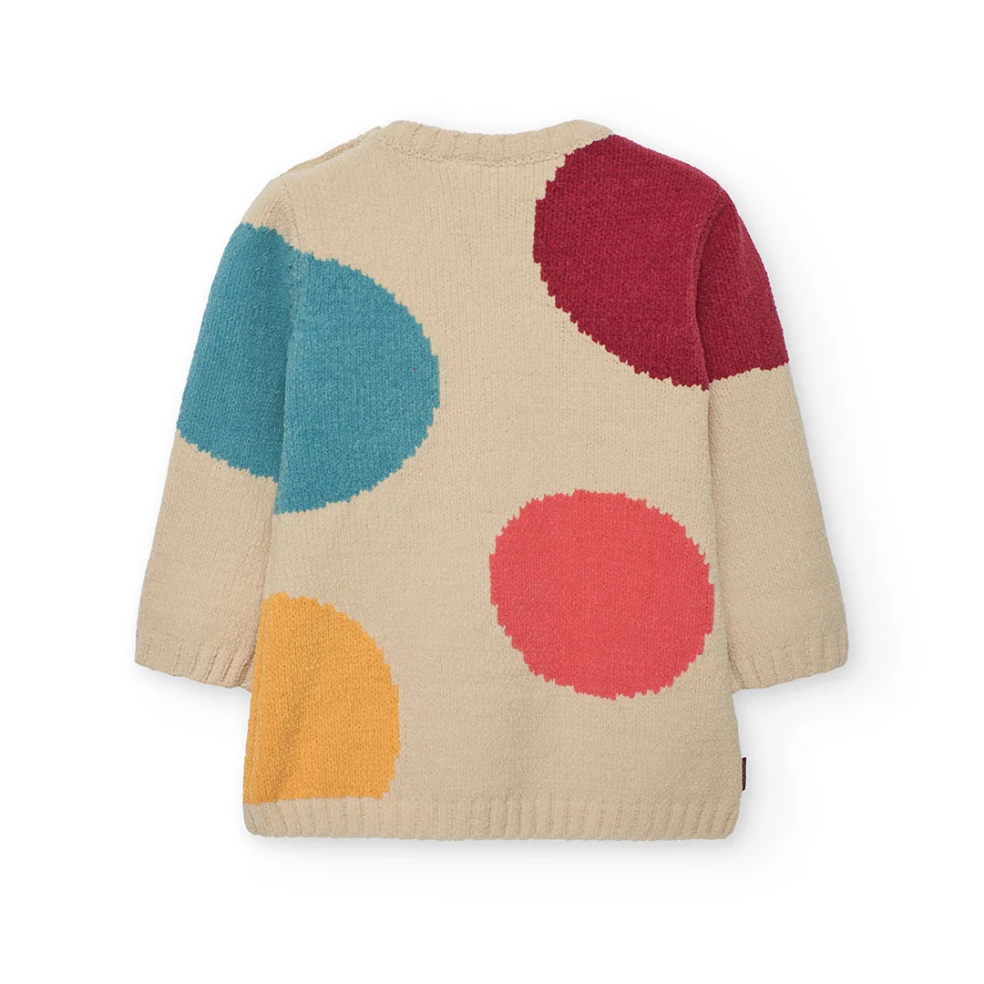 Vestido Malha Menina Boboli