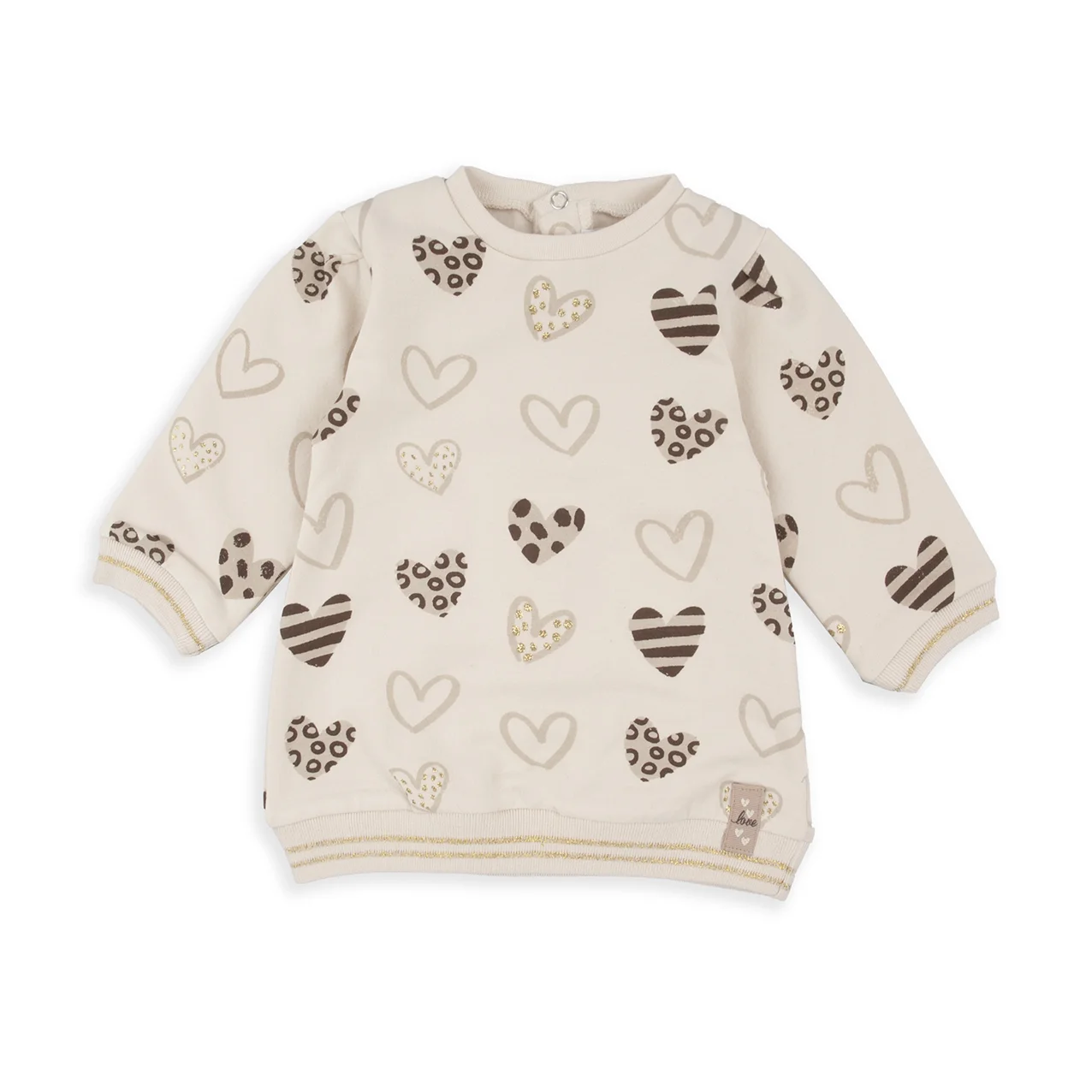 Vestido Corações Babybol