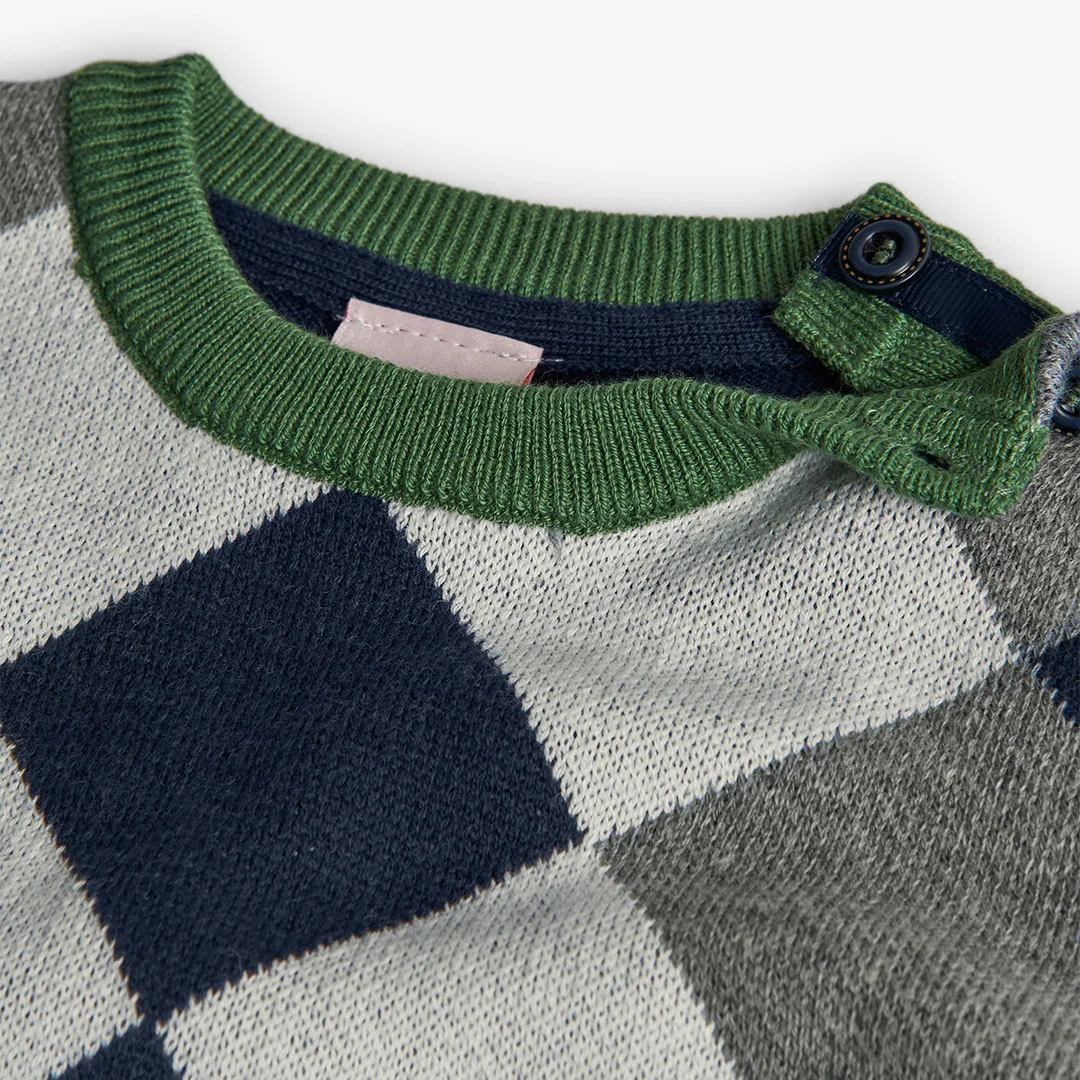 Camisola Xadrez Menino Boboli