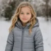 Casaco Prateado Menina Boboli