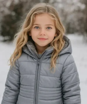 Casaco Prateado Menina Boboli