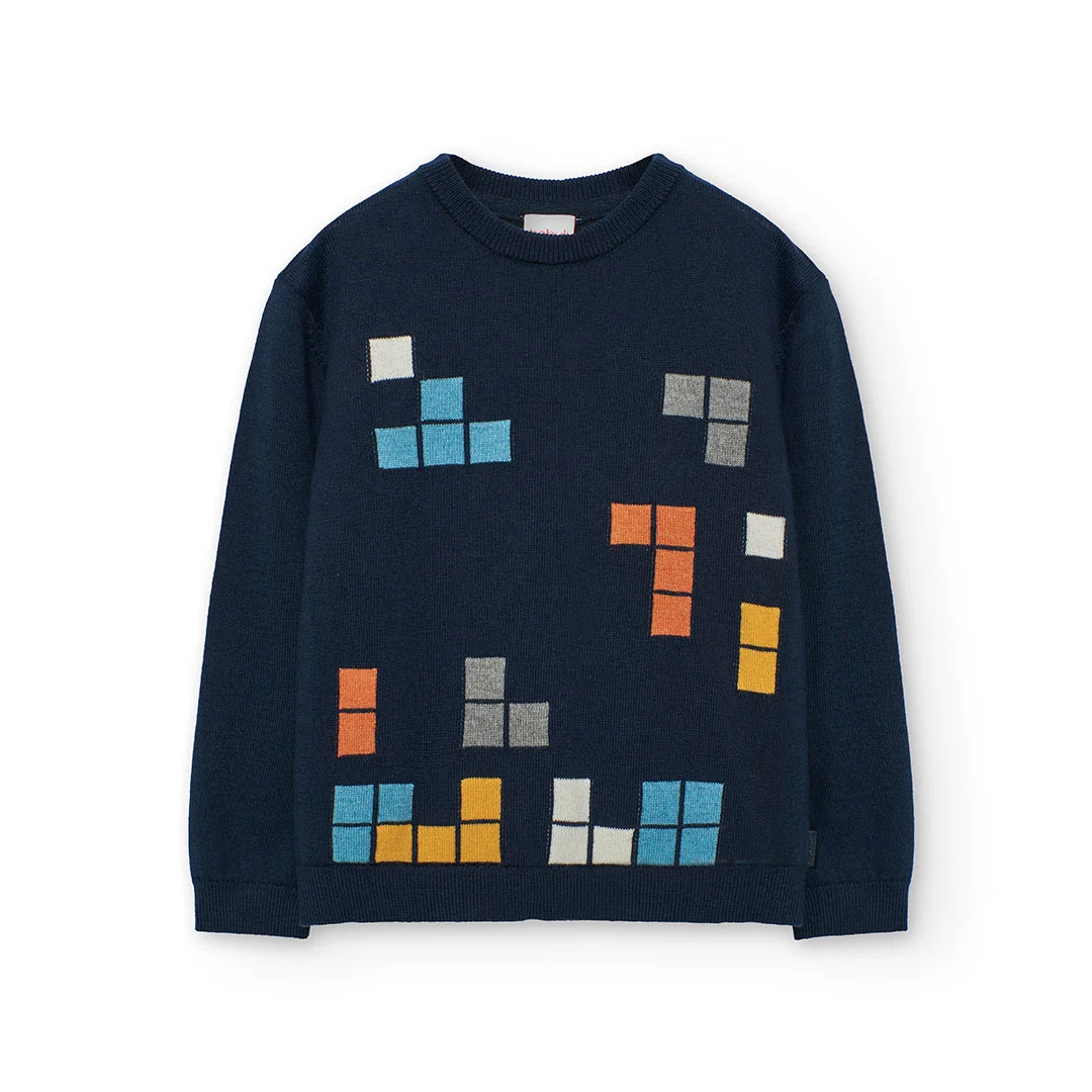 Camisola Tetris Menino Boboli