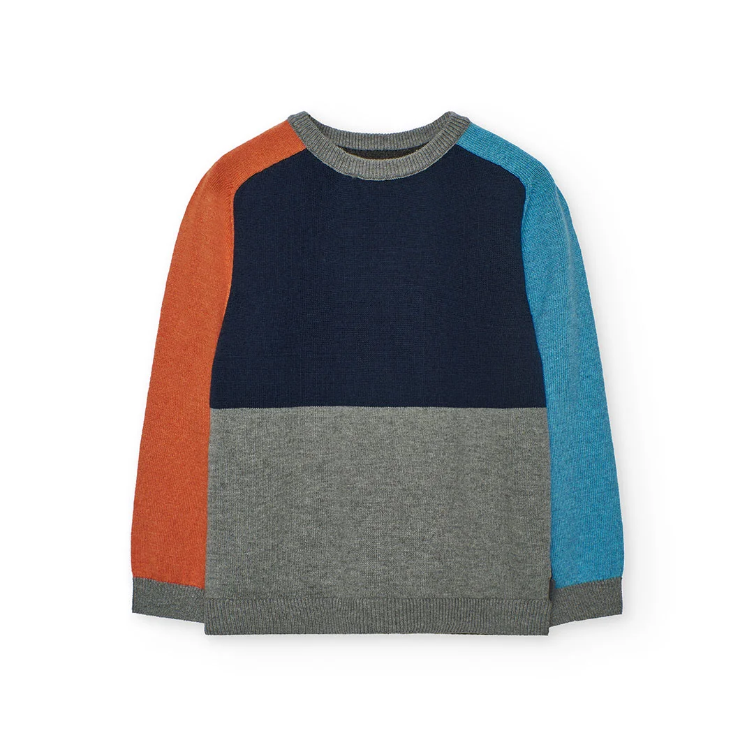 Camisola Tricolor Menino Boboli