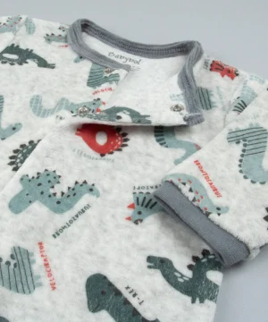 Alternative view of Babygrow Dinossauros
