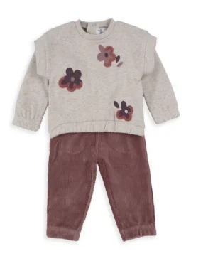 Conjunto Calça Sweat FLores