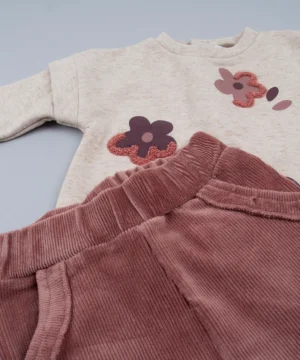 Conjunto Calça Sweat FLores