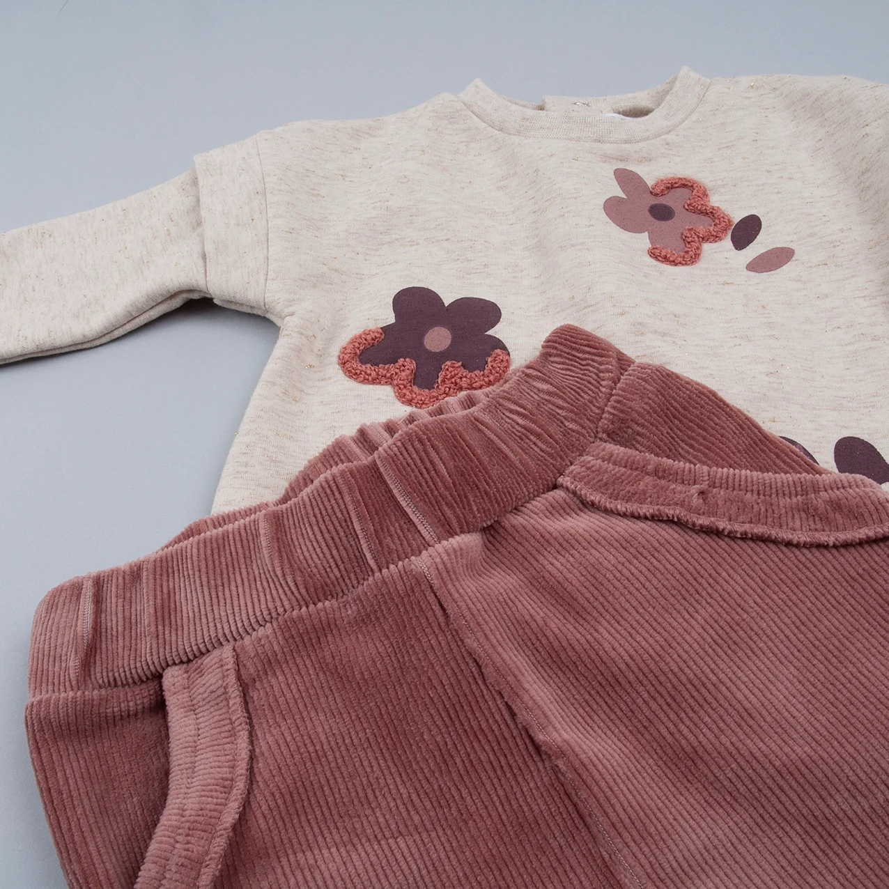 Conjunto Calça Sweat FLores