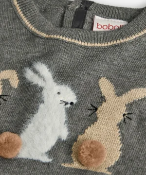 Vestido Coelhinhos Boboli
