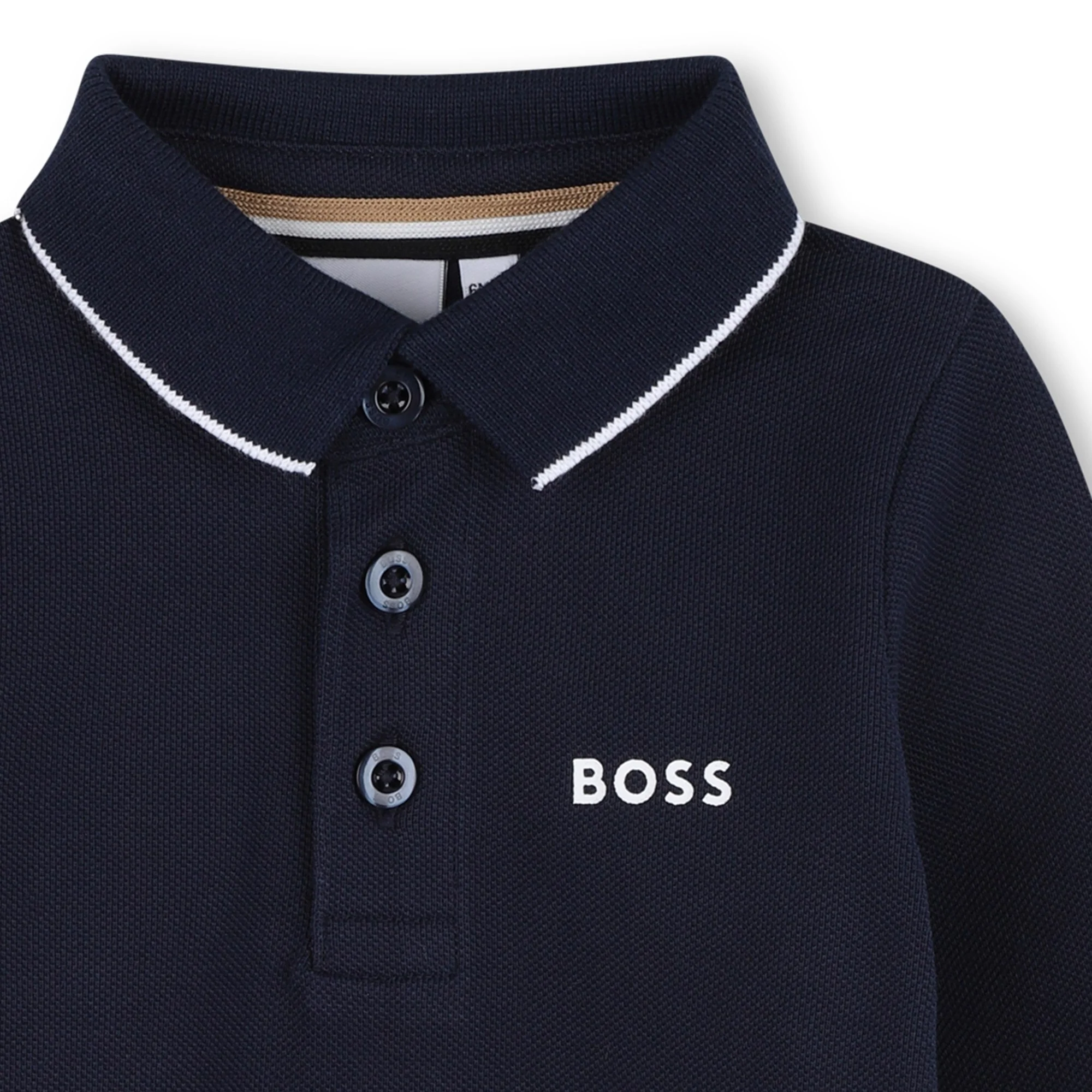 Polo Manga Menino Boss