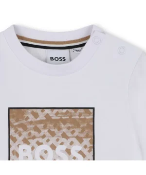 Sweat Quadro Menino Boss