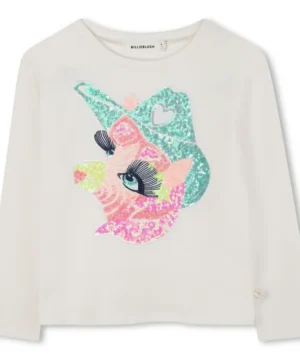 Sweat Unicornio Lantejoulas Billieblush
