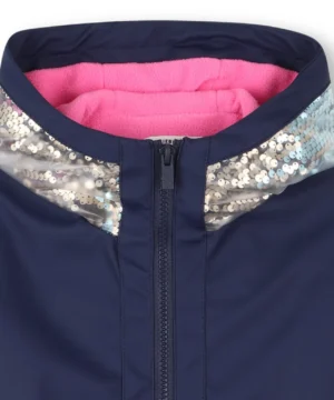 Casaco Capuz Lantejoulas Billieblush