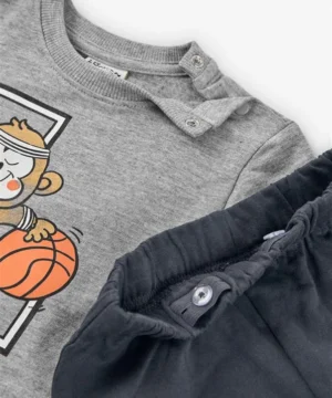 Conjunto Basquet Menino