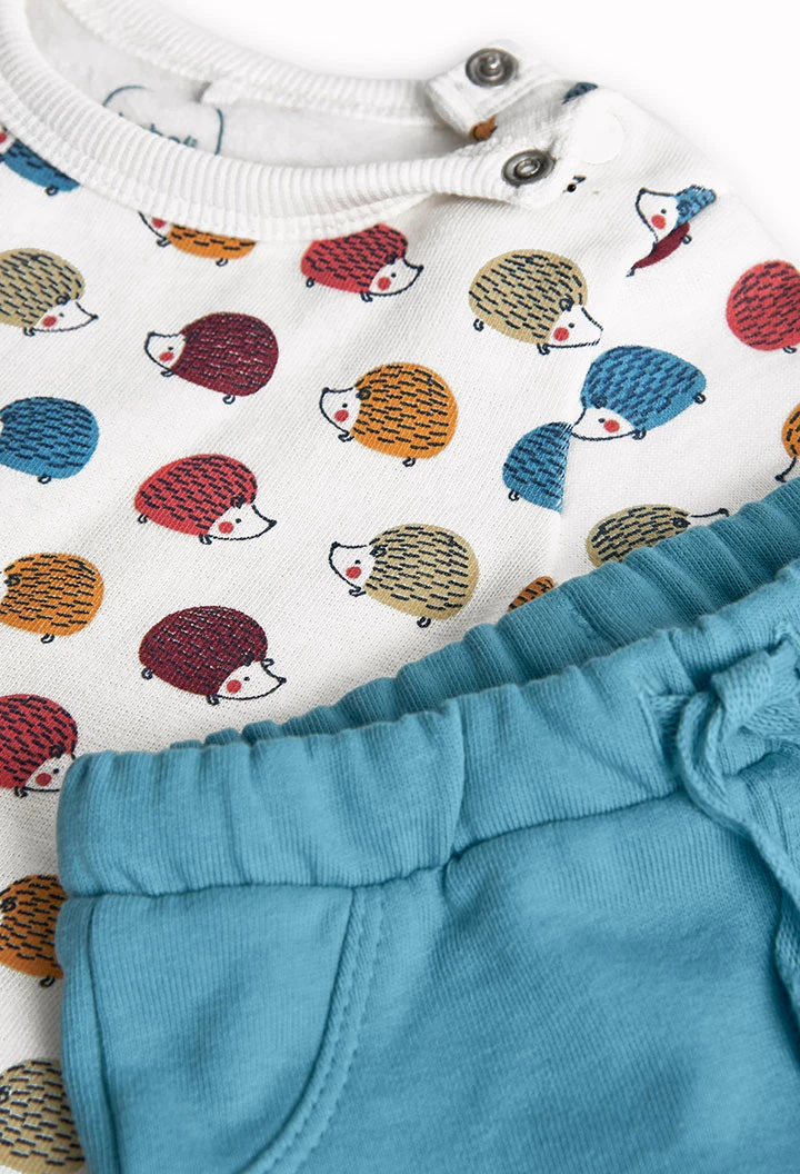 Conjunto Malha Ouriços Boboli