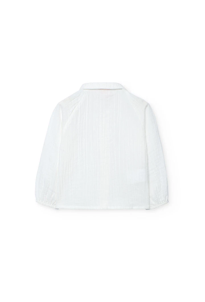 Camisa Crepe para Menina