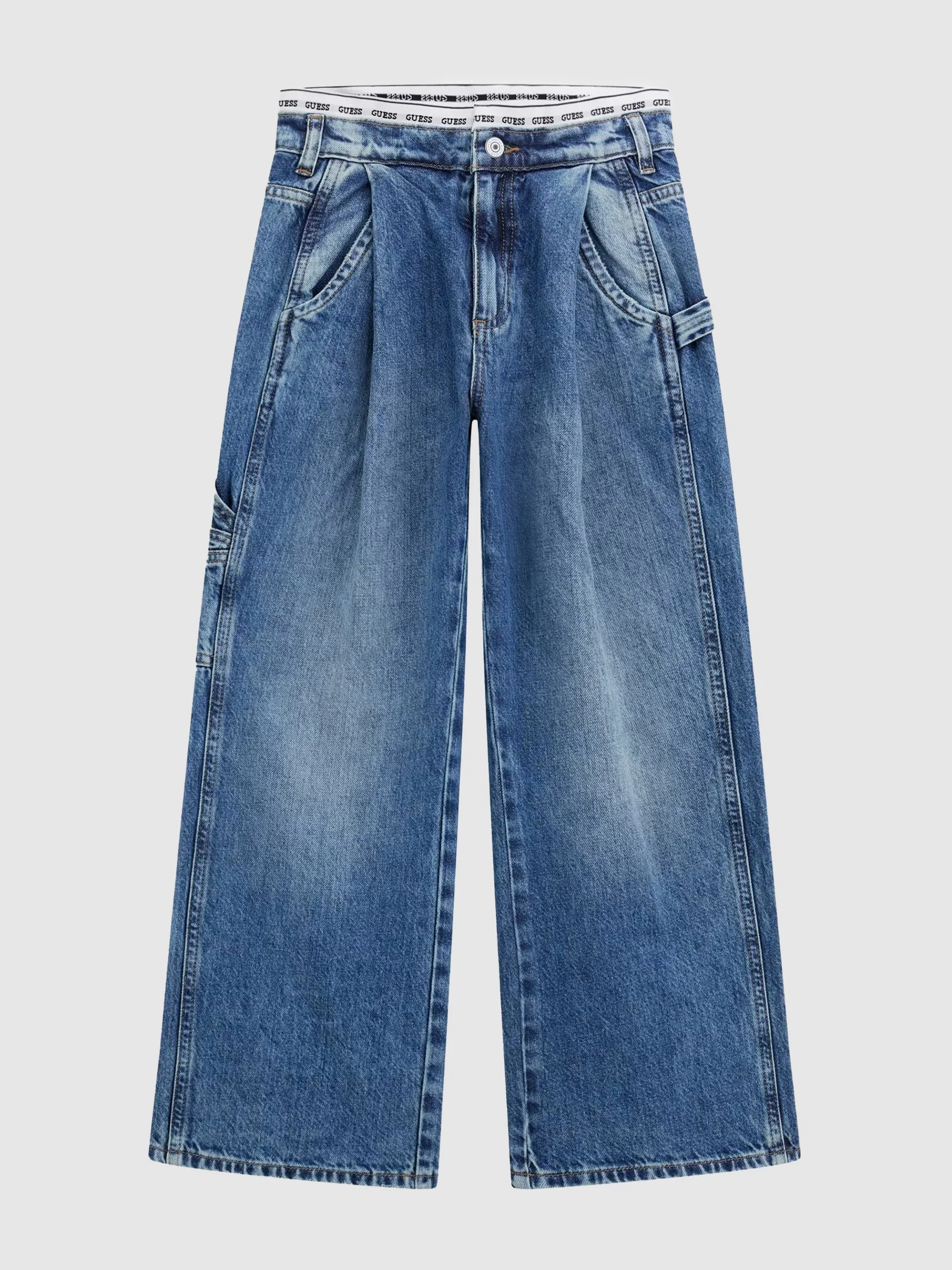 Calça Baggy Menina Guess