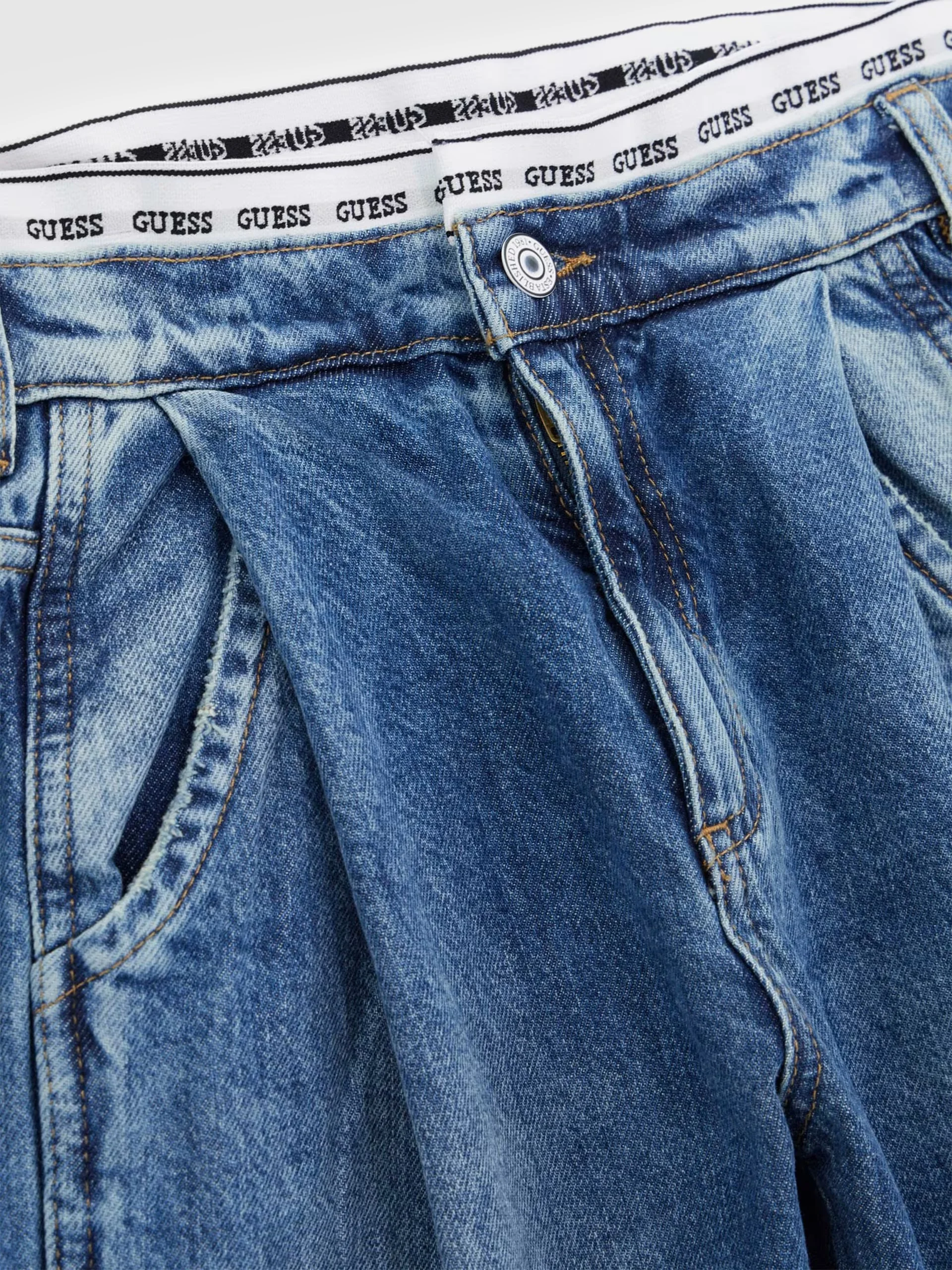 Calça Baggy Menina Guess