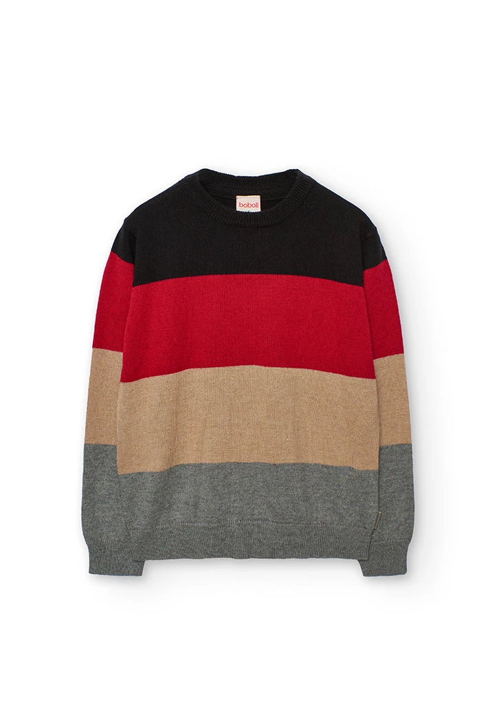 Camisola Tricolor Menino Boboli