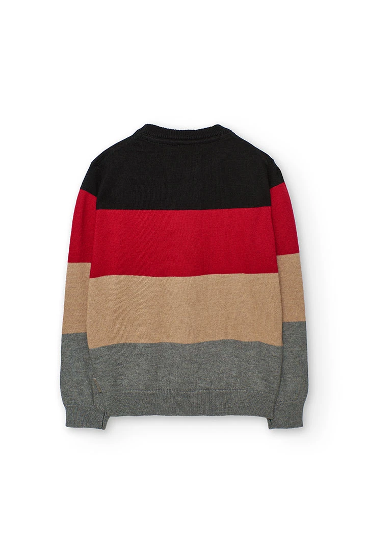 Camisola Tricolor Menino Boboli