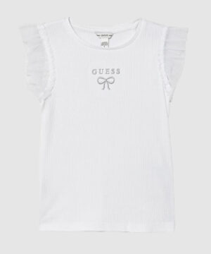 Tshirt Canelada Bordada Guess