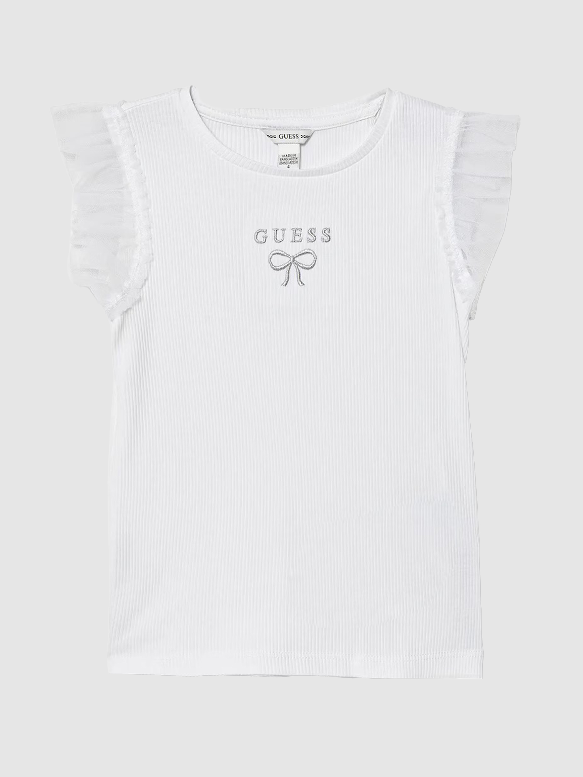 Tshirt Canelada Bordada Guess