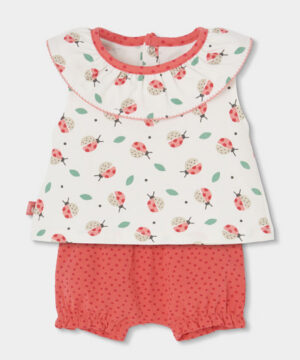 Conjunto Top Joaninha Boboli