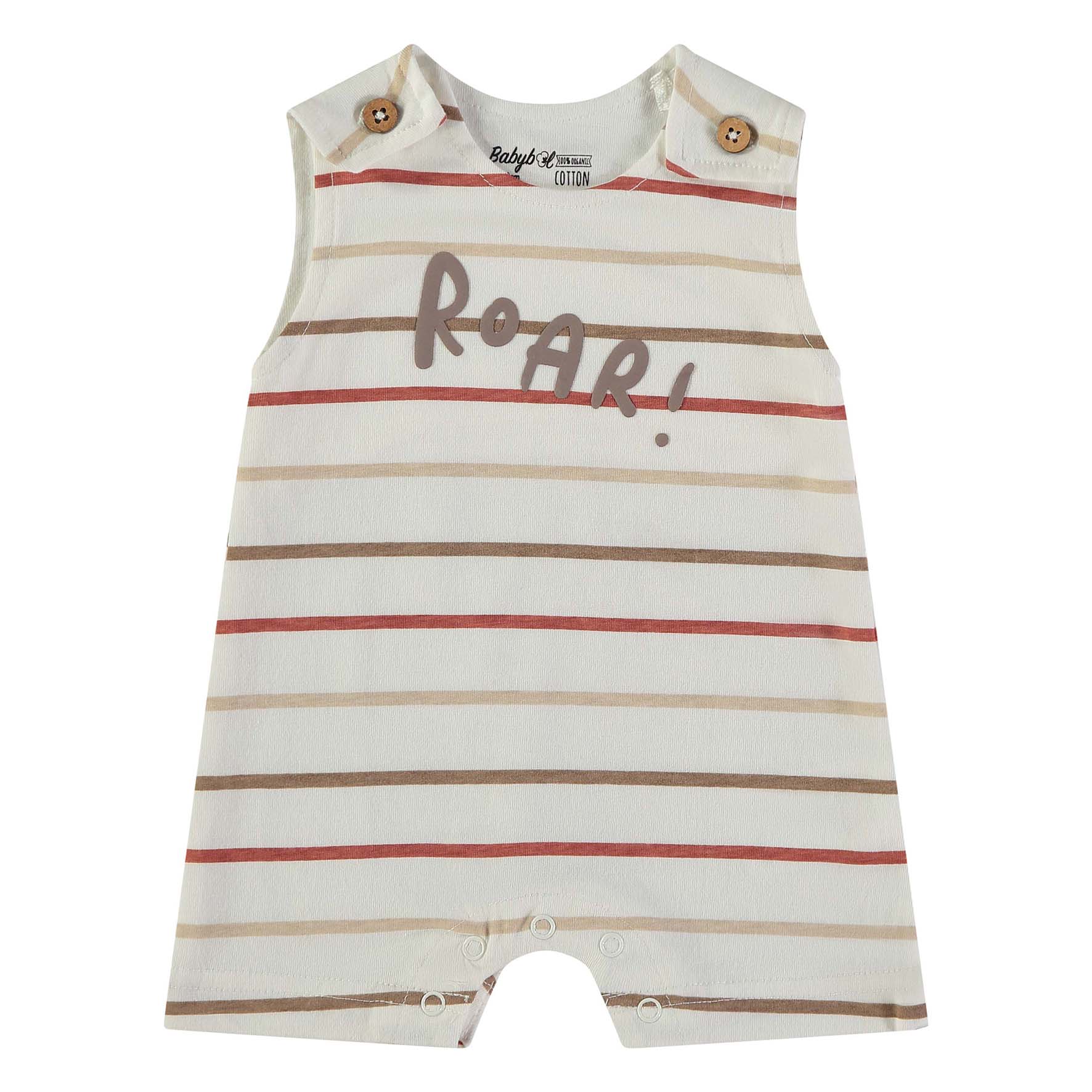 Babygrow Curto Alças Roar