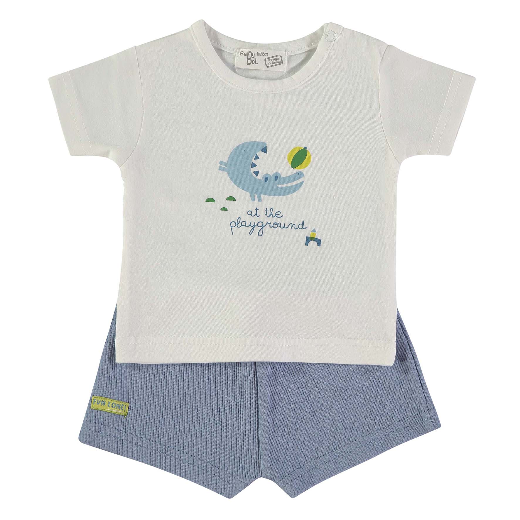 Conjunto Calção Playground Menino