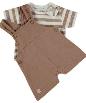 Conjunto Jardineira King Menino