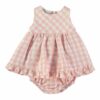 Vestido Xadrez Folhos