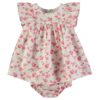 Vestido Flores Folhos