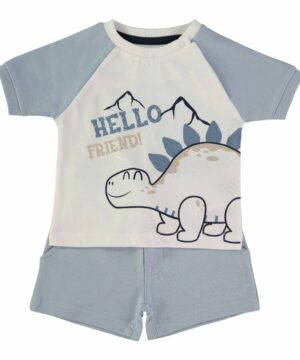 Conjunto Calção Hello Menino