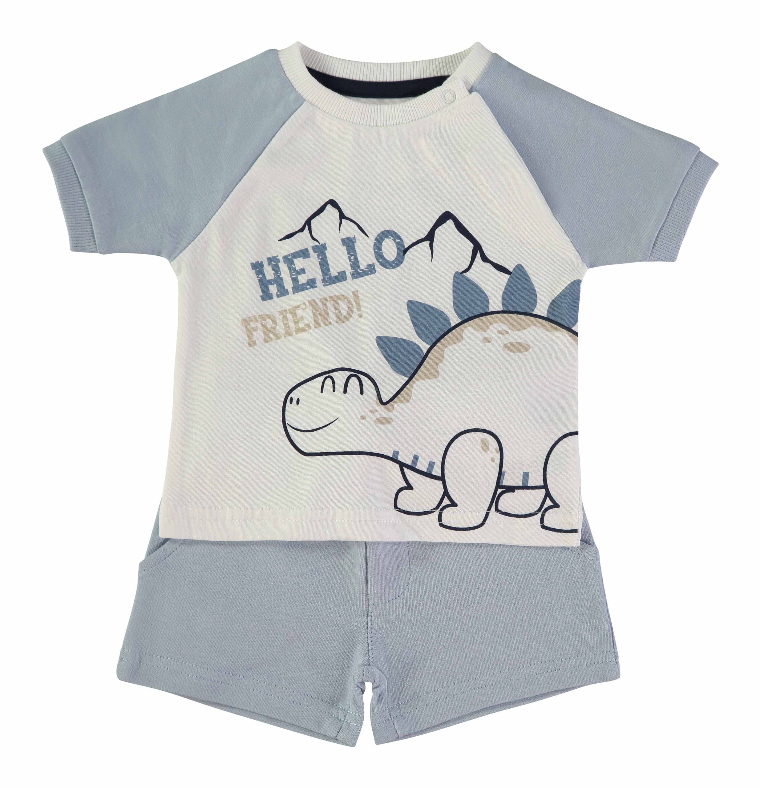 Conjunto Calção Hello Menino