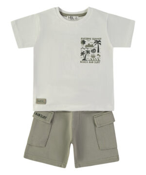 Conjunto Calção Palmeiras Menino