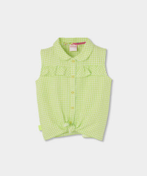 Camisa Popline Menina Boboli