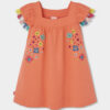 Vestido Flores Franjas Boboli