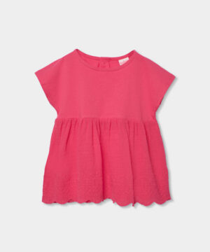Tshirt Menina Bordado Boboli