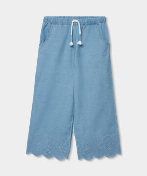 Pantalona Menina Bordado Boboli