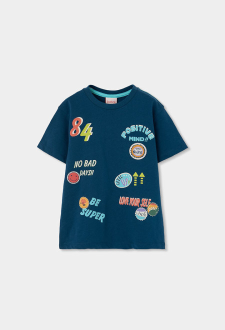 Tshirt Positive Menino Boboli