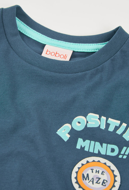 Tshirt Positive Menino Boboli