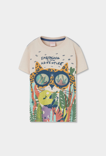 Tshirt Tigre Menino Boboli