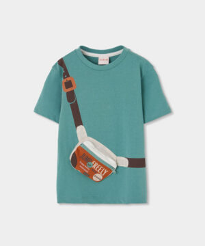 Tshirt Bolsa Menino Boboli