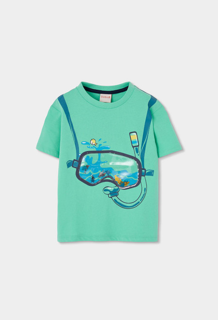 Tshirt Snorkel Menino Boboli