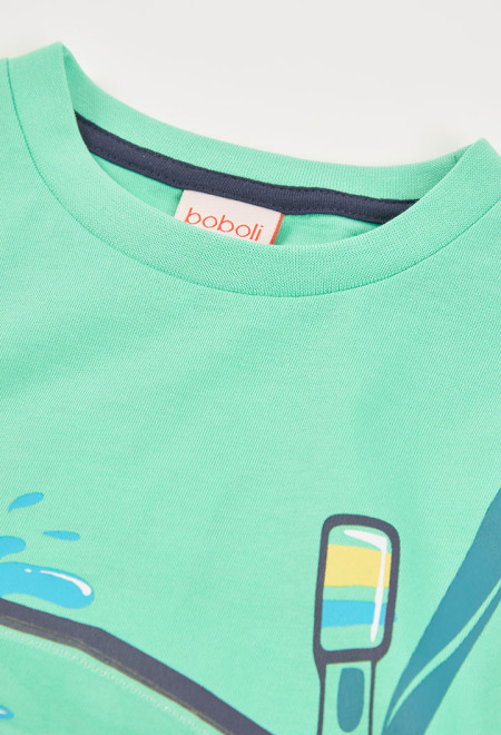 Tshirt Snorkel Menino Boboli