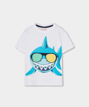 Tshirt Tubarão Menino Boboli