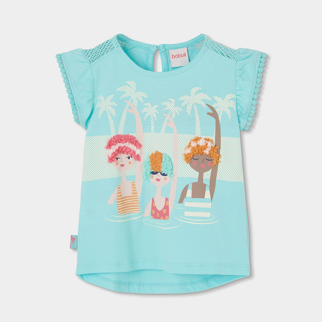 Tshirt Meninas Piscina Boboli