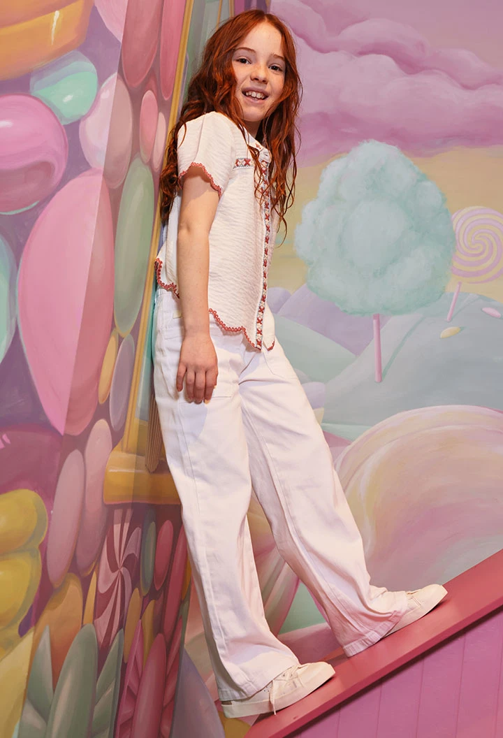 Calça Cargo Menina Boboli
