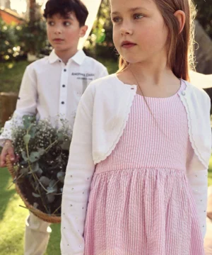 Bolero Malha Menina Boboli