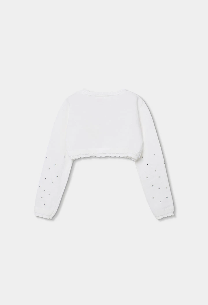 Bolero Malha Menina Boboli
